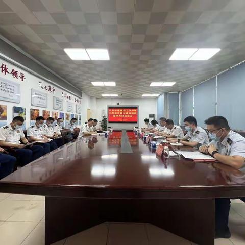 总队督察室贺治钢主任率队到宝安大队督导考评年度重点工作及第二季度正规化建设情况