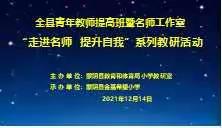 学习感悟，走进罗鸣亮老师———全县青年教师提高班暨名师工作室教研活动