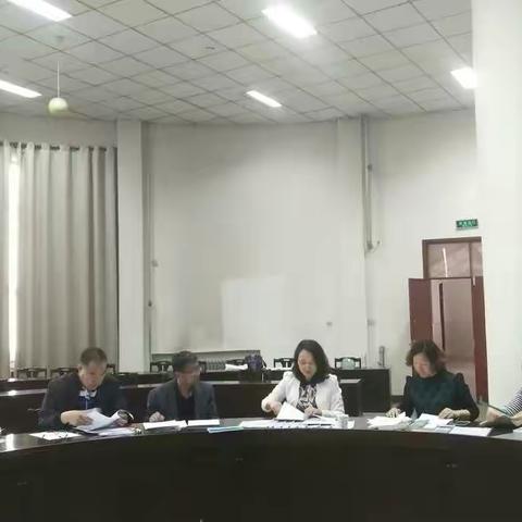 武安市教研室课题规划办督导市一中省课题成果发布会准备工作