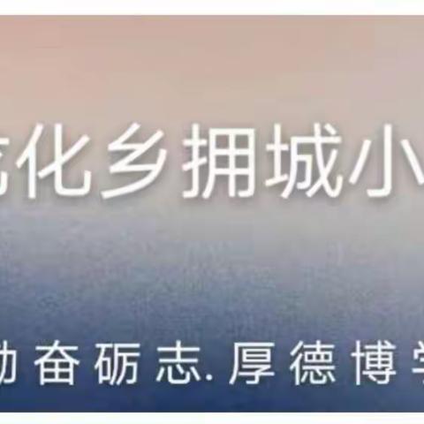 线上教研聚智慧 博采众长共成长 ——拥城小学线上教研活动