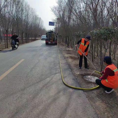 【广平县地方道路管理站】积极开展农村公路养护、绿化工作