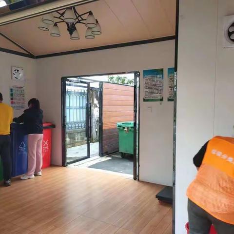 清澜片区十二月份垃圾分类考核