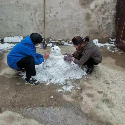 西小六年级真冰真雪亲子运动实力派