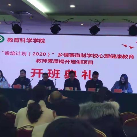 2020乡镇寄宿制心理健康教育教师素质提升培训项目学习记