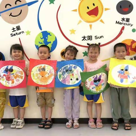 熙乐幼儿园小班绘画6月份成长记录篇