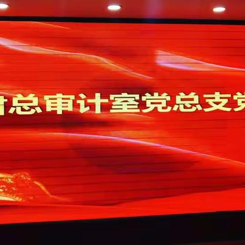 甘肃总审计室党总支召开党员大会进行换届选举工作