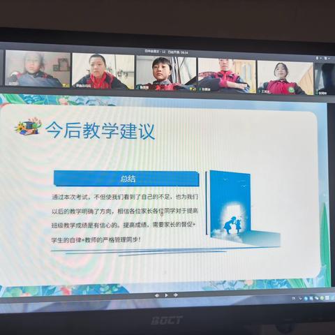 郑店育英小学线上学情研讨会