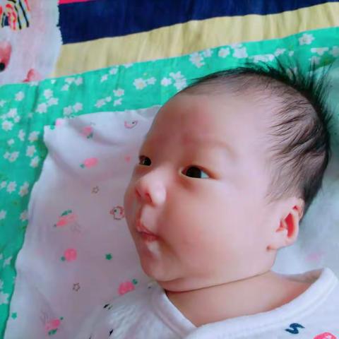 我们宝宝满月了