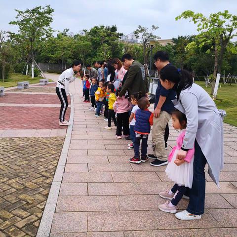 来宾市兴宾区电厂幼儿园“大自然教育课”