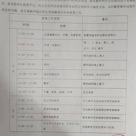 “停课不停学” 成长不延时——九峰镇中心小学多举措开展线上教育教学活动