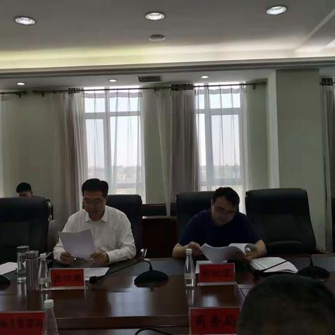 辽中区张江徽区长召开创卫调度会