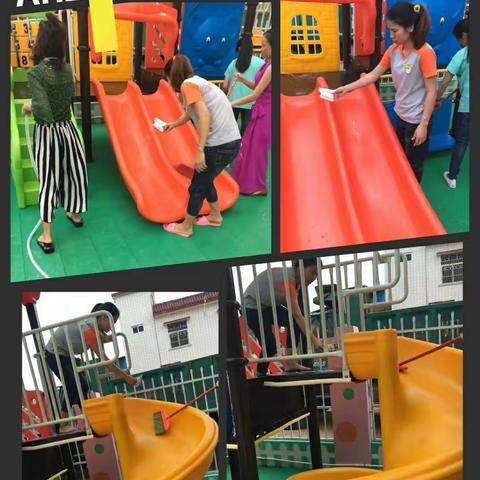 三亚崖州区嘉雅幼儿园🎵🎵"巩卫"行动全体师生再次出发一一"搬家式"大扫除！🌷🌷🌷