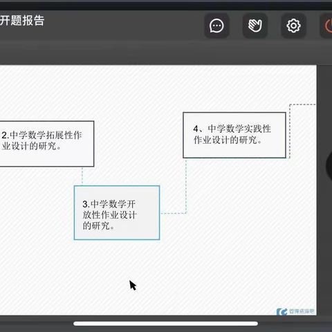 开题明思，以研促“减”——《“双减”背景下初中数学作业有效性设计与实施研究》开题报告