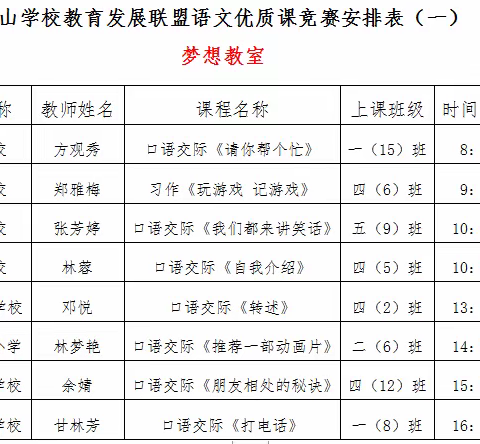 领航初春迎暖阳 优质赛课展风采——记2023年金溪县仰山教育发展联盟优质课竞赛活动