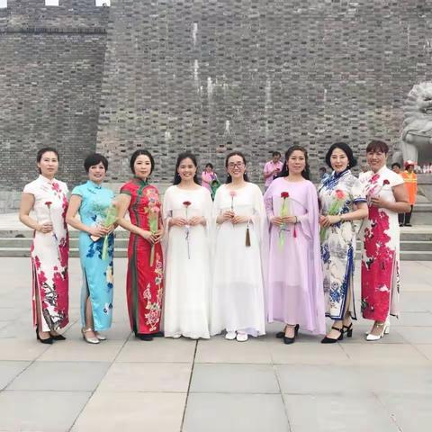 建德市兰心旗袍会梅城古城母亲节感恩活动