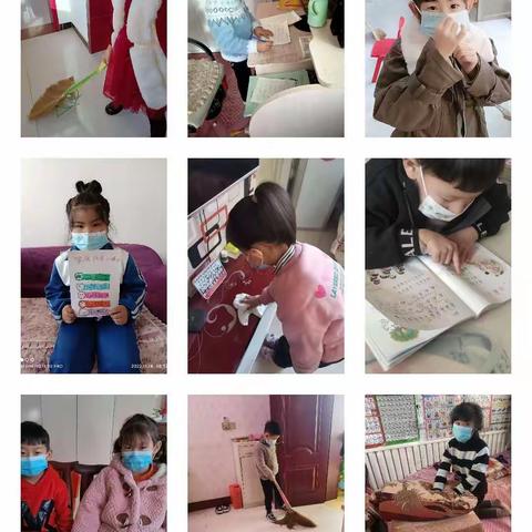 小手拉大手，同心抗疫行——北掌学区西冯小学学开展文明行动倡议活动