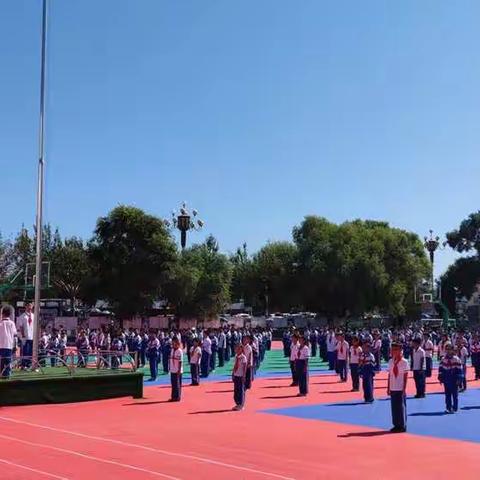 “注重细节在我行，民族精神在我心”——依兰县回族希望小学开学典礼