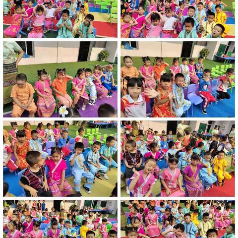 勐醒大拇指幼儿园  大一班  “欢度泼水节”