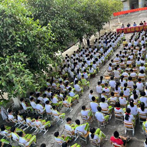 快乐暑假 安全相伴--白土镇冷水小学2022—2023学年第二学期暑假安全法治教育暨散学典礼