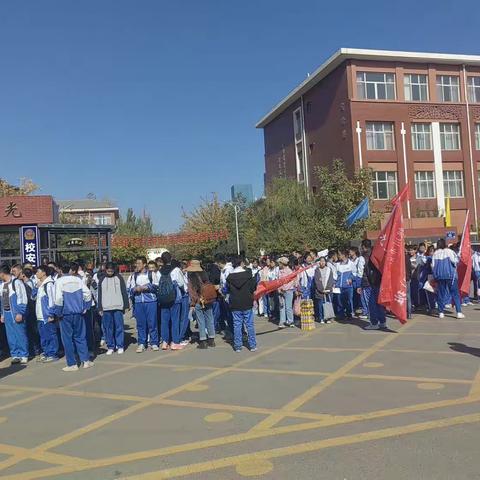 银川市第五中学“黄河颂”励志教育活动