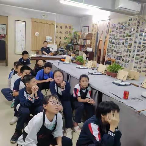 2023年春季期书法班第十一次课堂记录