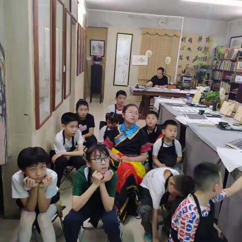2023年春季期书法班第九次课堂记录