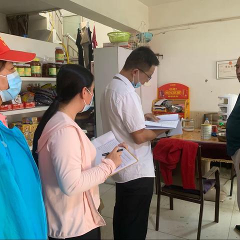 中街社区开展“多合一”场所消防安全排查整治工作