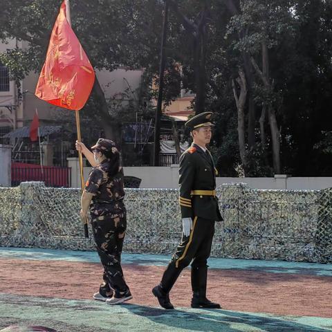 白云区机电幼儿园“爱我中华 小小兵”幼儿爱国主义教育体验活动回顾（中四班）