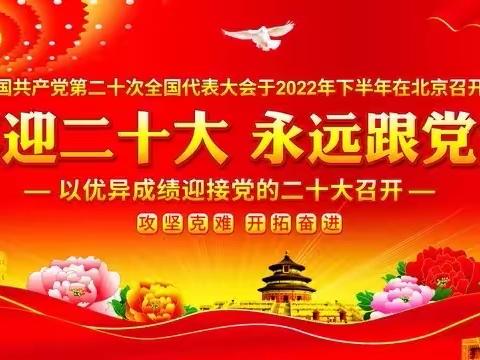 喜迎二十大｜奋进新征程 筑梦向未来