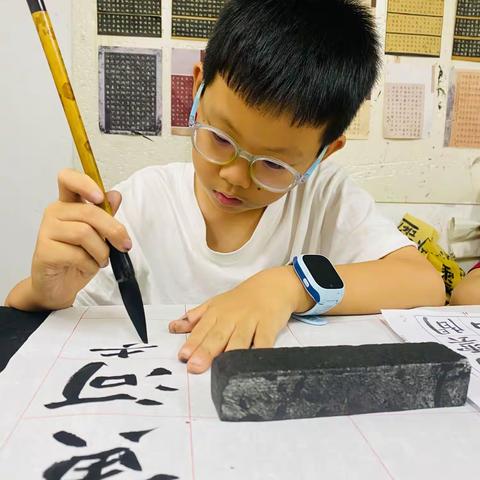 毛笔精英班第一期结课总结