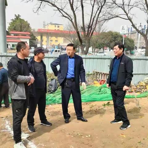 市园林绿化中心持续开展春季补植补栽工作