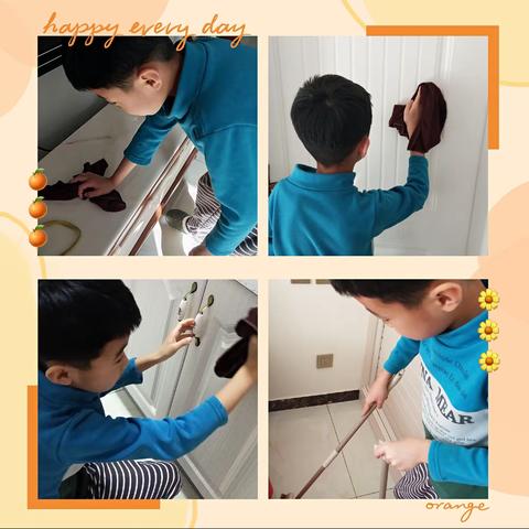 石家庄市育英小学"小手拉大手之我是干活小能手"