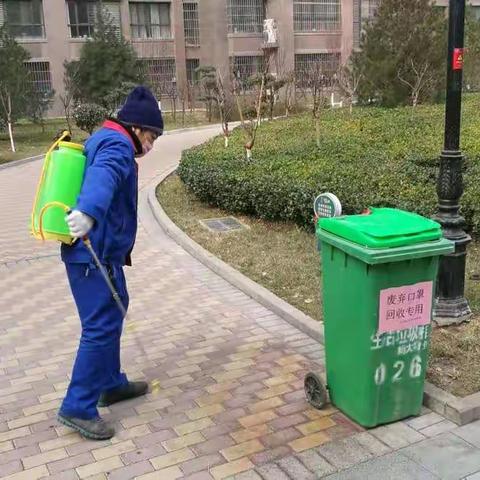 明福社区:防疫消毒为小区安全“保护护航”