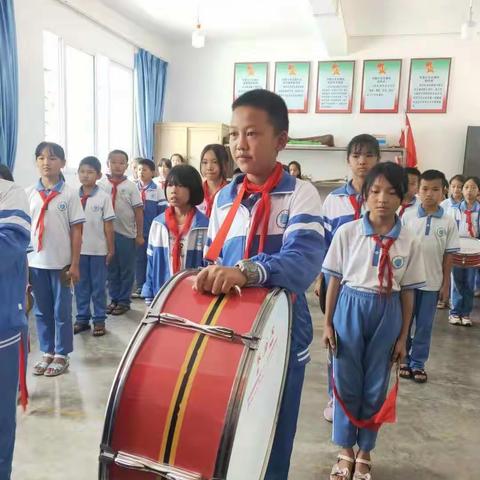 长坡岭完小2021年庆祝中国少年先锋队建队72周年主题活动