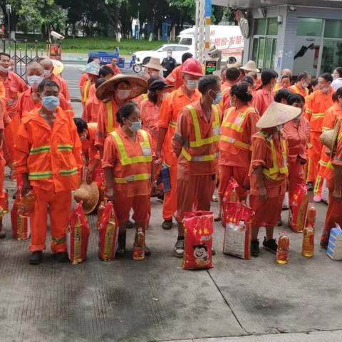 “情系马路天使 共建美丽长圳”关爱环卫工人专题活动
