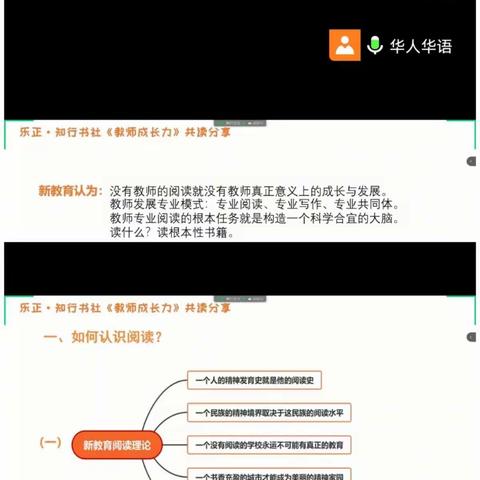 【乐正•知行书社】共读 共思 共成长——《教师成长力》第四次云端共读活动