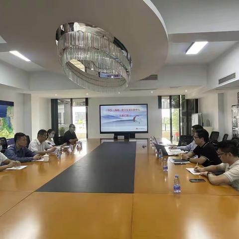 市商务局走访华为公司协调推进服务贸易工作