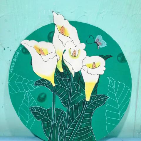 北京画廊•榆林校区大师班7.29作品展览《马蹄莲》