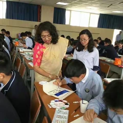 印度民间艺术交流 --赵永燕名师工作室活动