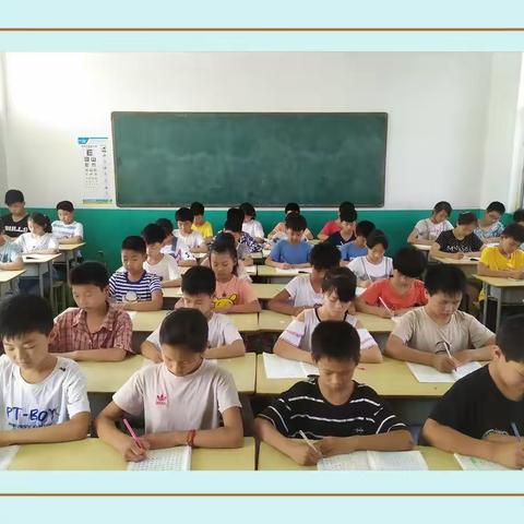 陶城春蕾实验学校 五（2）班      习字课