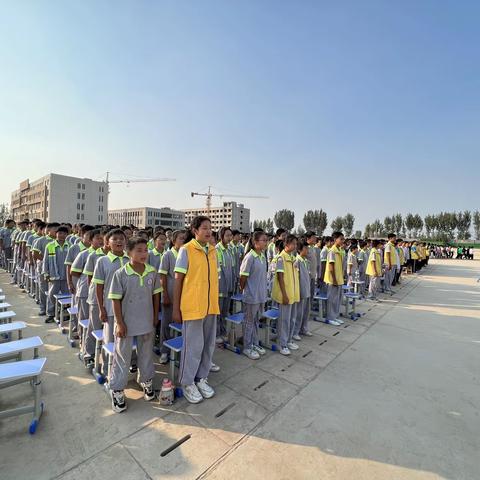 禹村镇初级中学“喜迎二十大 永远跟党走”国庆歌咏比赛启动仪式