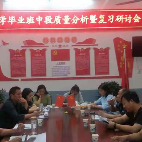 坚定信心，砥砺前行——王店乡小学毕业班中段质量分析暨复习研讨会