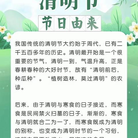 春雨润于心，清明融于情——东新中心校四一班