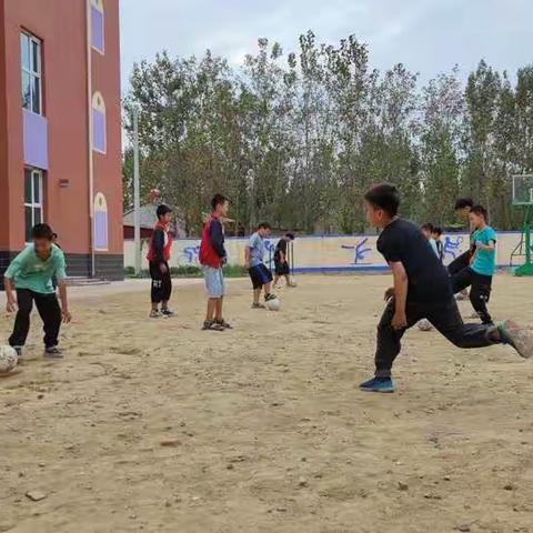 寨子镇黑龙村小学足球社团