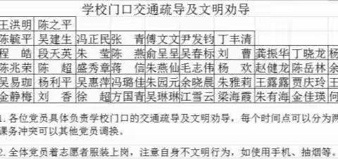 文明创建不停歇，处处都是“党员红”