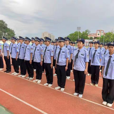 文昌市少年警校班第三节课