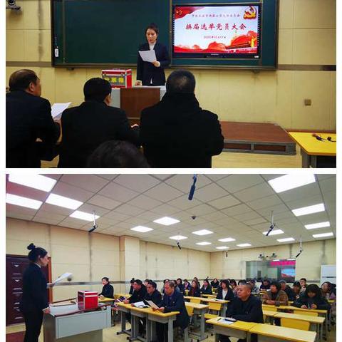 市迎宾小学成功召开党支部换届选举大会