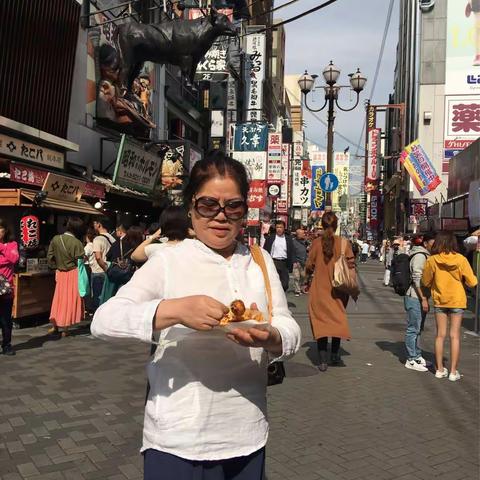 在日本的那些时光，很好玩，好开心，感谢女儿女婿为我们安排的一切。爱你们哟