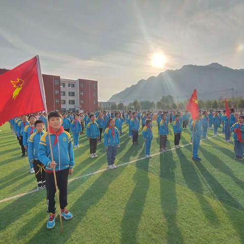 “喜迎二十大，争做好队员”中楼镇第二实验小学建队日庆祝活动