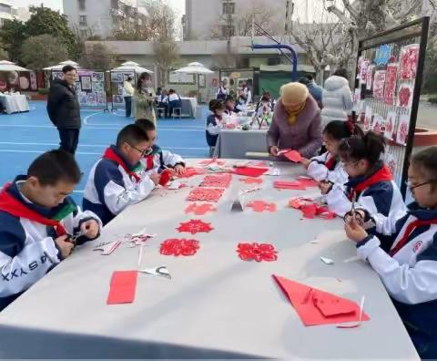 科技实验小学剪纸社团